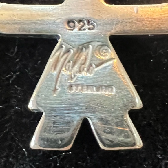 Vintage Naldo Sterling Silver Brooch - Picture 3 of 5